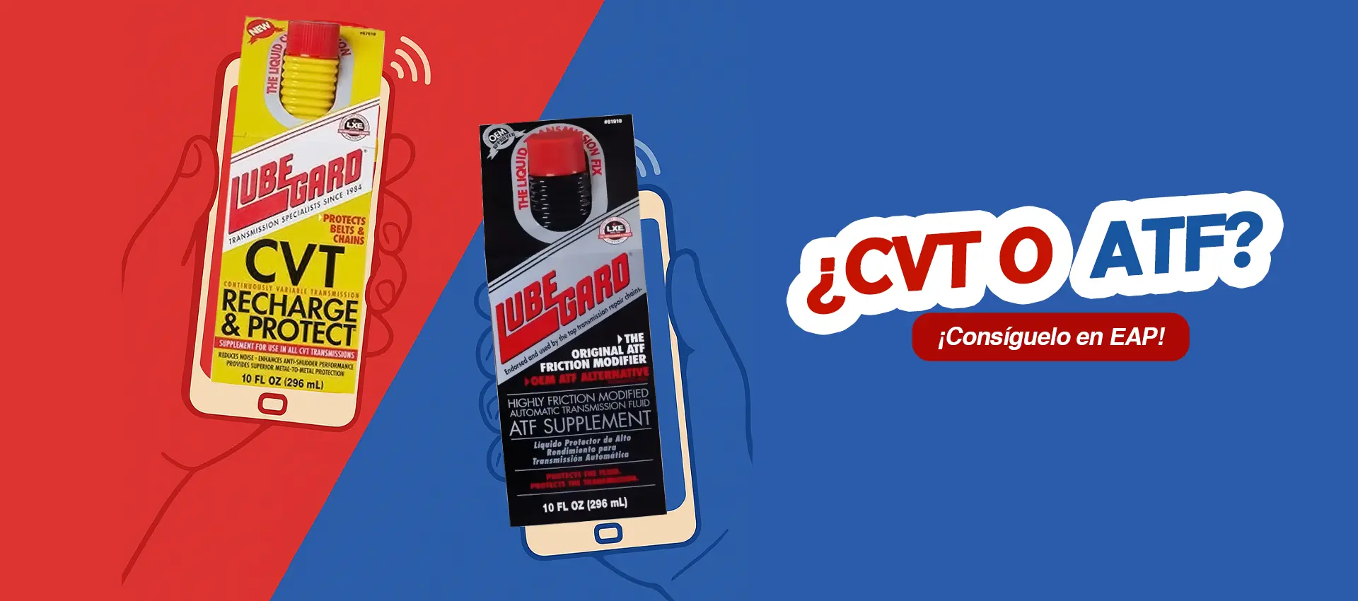 Tu aceite CVT O ATF - Consiguelos en EAP